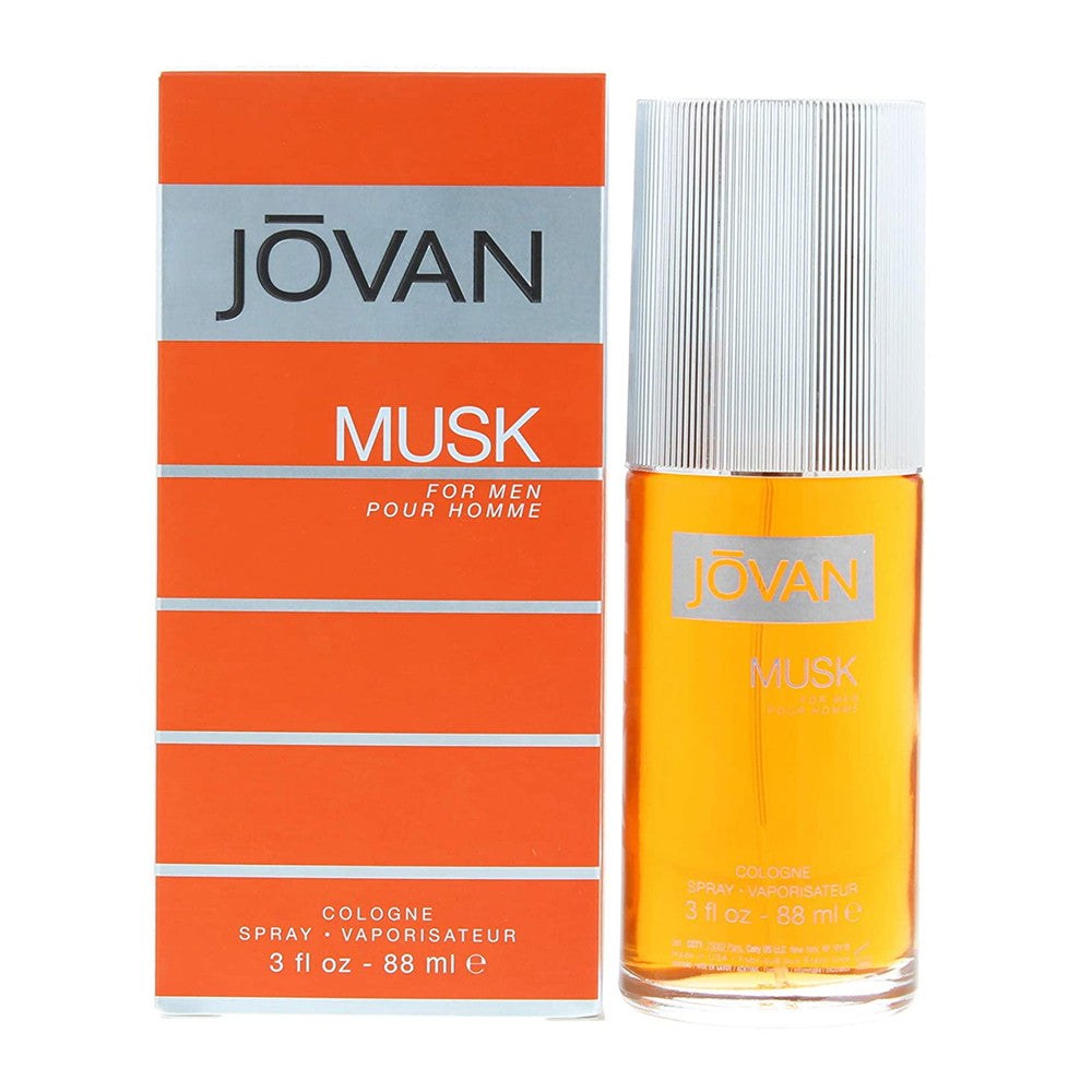 Jovan Cologne Musk for Men Pour Homme After Shave, 3 Oz